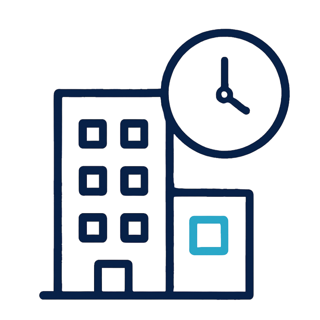 office opening hour icon